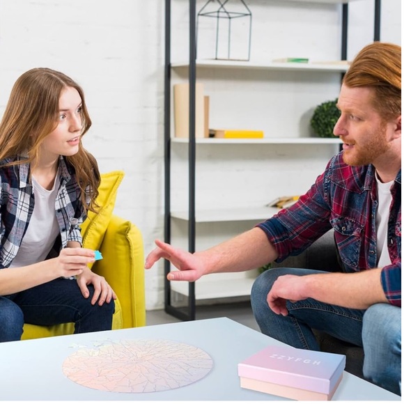 Unique Impossible Jigsaw Puzzle 141pcs Broken Color Changing Iridescent Acrylic - Picture 12 of 16